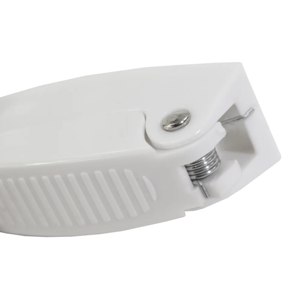 

5Pcs Rv Door Clips Strong Spring Loaded Latch Holders for Campers Motorhome White Durable Easy Install Baggage Door Catch