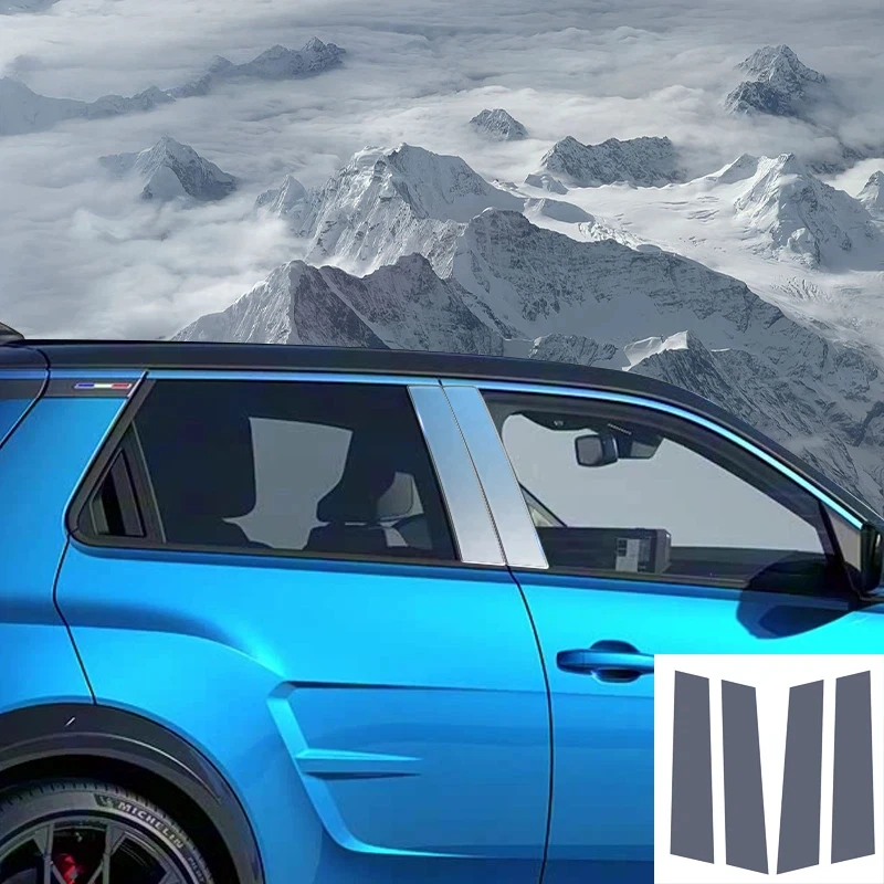 For Alpine A290 2024-2025 Car Door Trim B C Pillar Protective Film TPU Anti-Scratch Anti-Fingerprint Vinyl Sticker Accessories