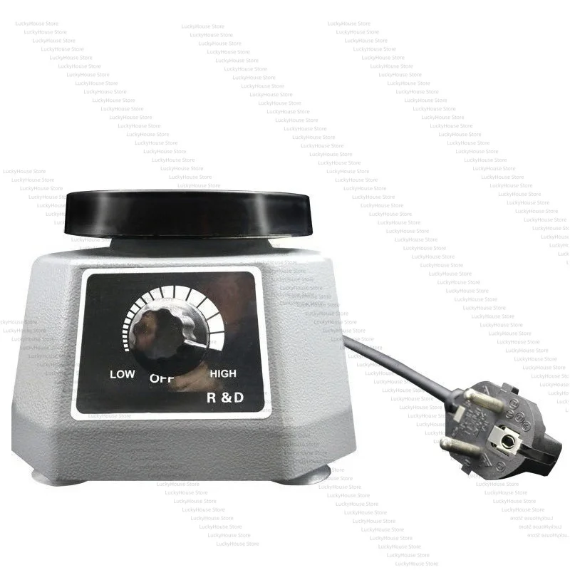 Dental Gypsum Vibrator Round Plate Dental Lab Plaster Vibrator Oscillator for Dental Model Casting