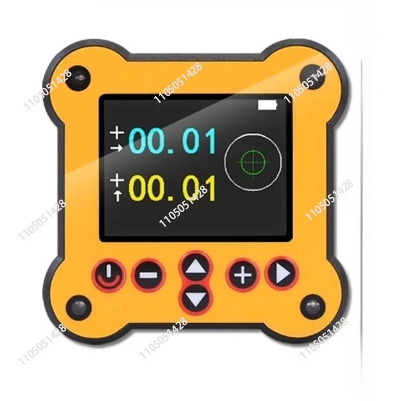 Dual-axis digital display inclinometer, angle two-circle center translation ruler High-precision inclinometer, electronic level