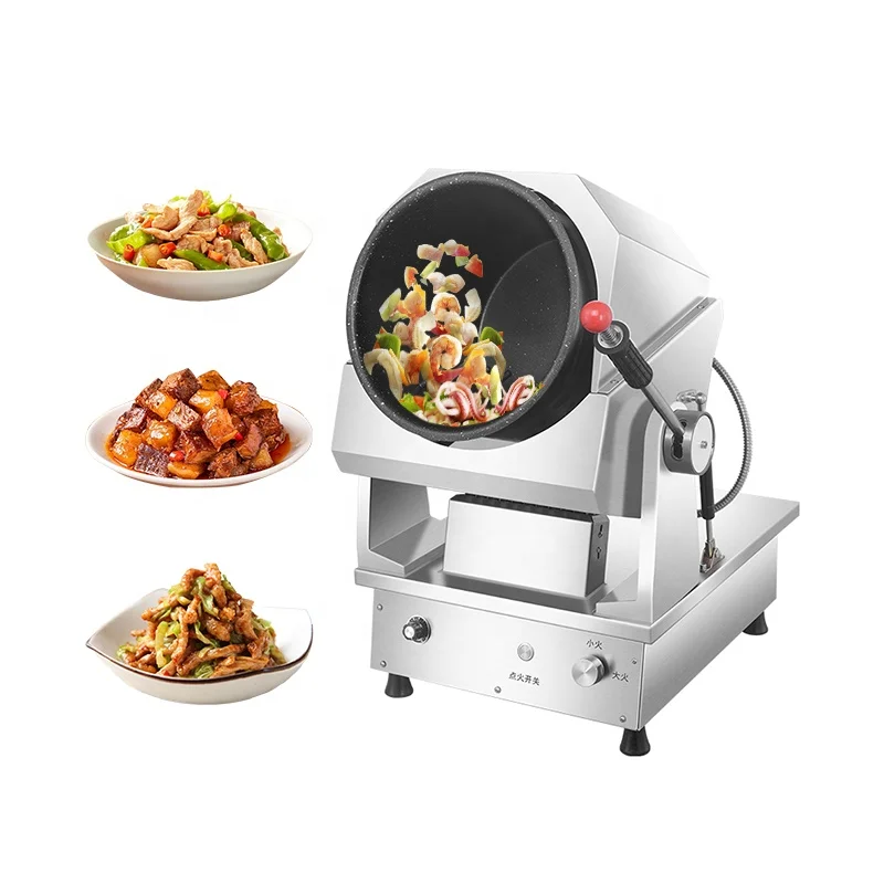 For Automatic Cooker Food Cooking Machine Automatic Robot Fast Food Restaurant Fried Rice Wok Intelligent Stir Fry Cooking Robot