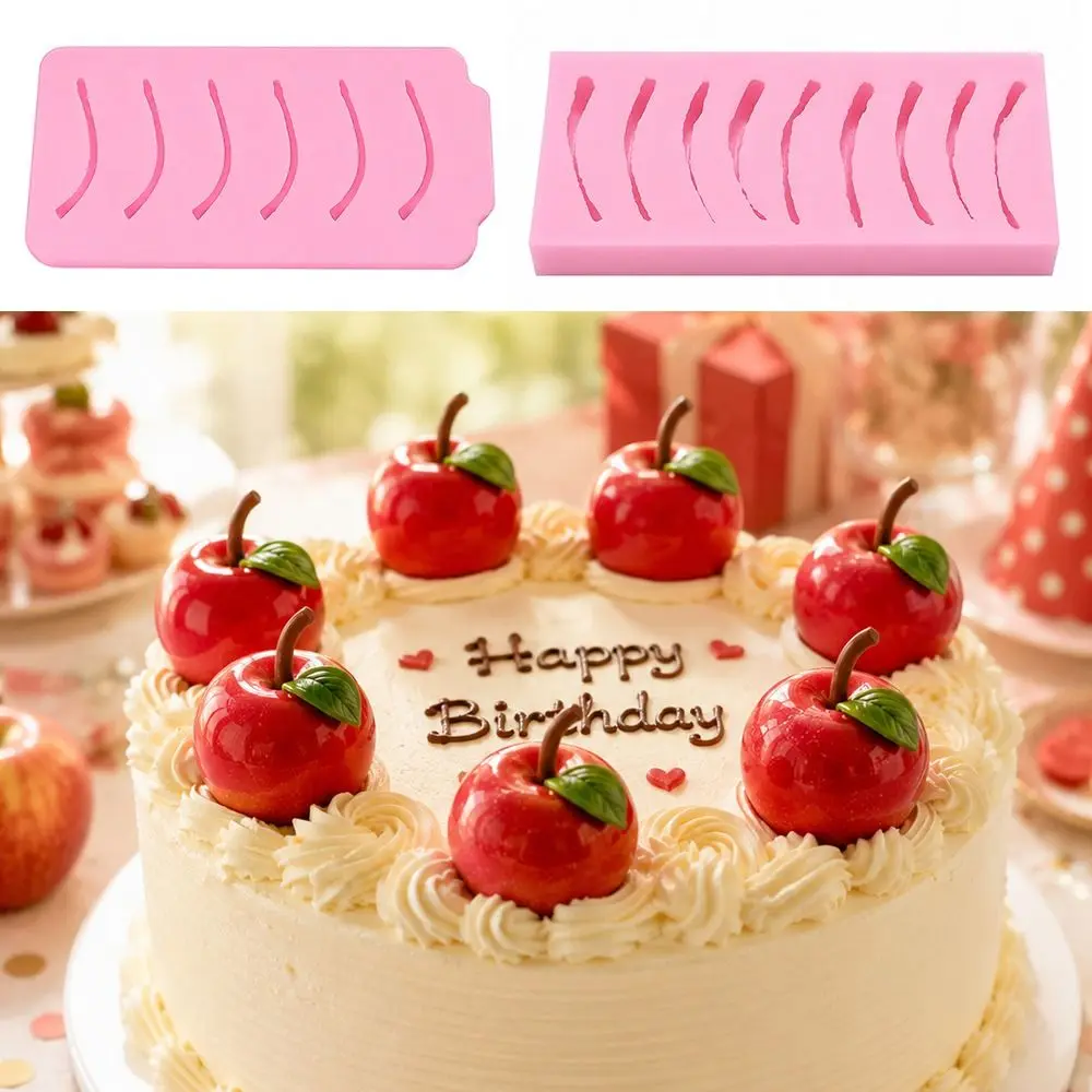 New Fruit Stalk Cake Mold Silicone Clear French Dessert Mold Mousse Cake Mold Home Baking Making