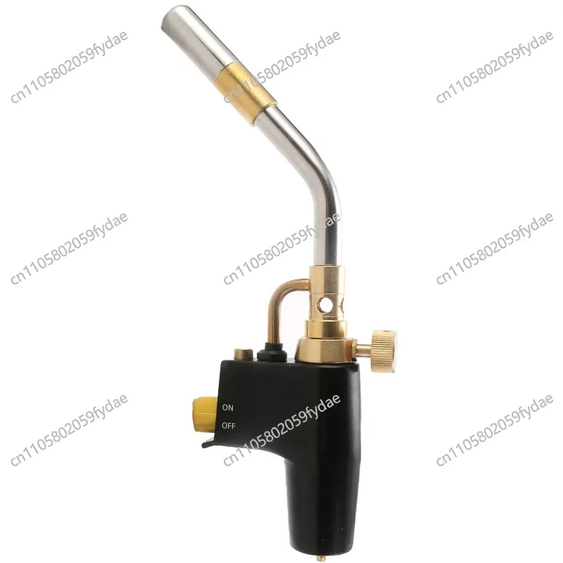 

Mapp Gas Torch, Triggering the Ignition of Welding Tool Propane Gas Storage Cylinder Combustion for Brazing, Cooking, Barbecue