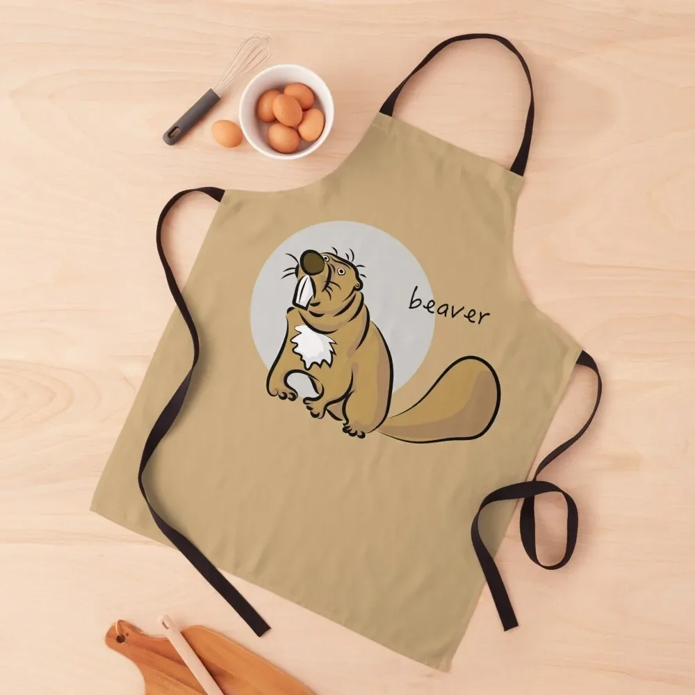 

beaver Apron Kitchen Utensils professional kitchen Things For Kitchen Restaurant Apron