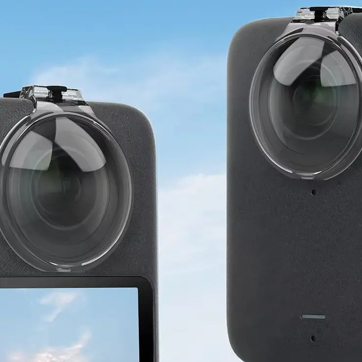 

for DJI OSMO 360 Lens Protector Scratch-Resistant Integrated Cover Panoramic Camera Protective Case