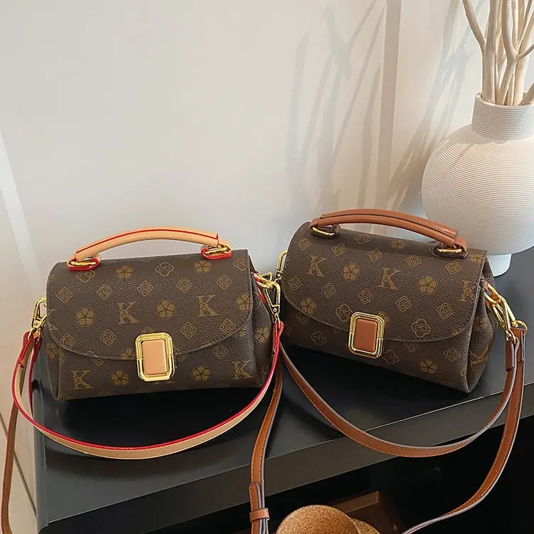 

Elegant Vintage Diaper Bag For Women Luxury Crossbody Bag Minimalist Designer Tote Leather For Shopping And Commuting