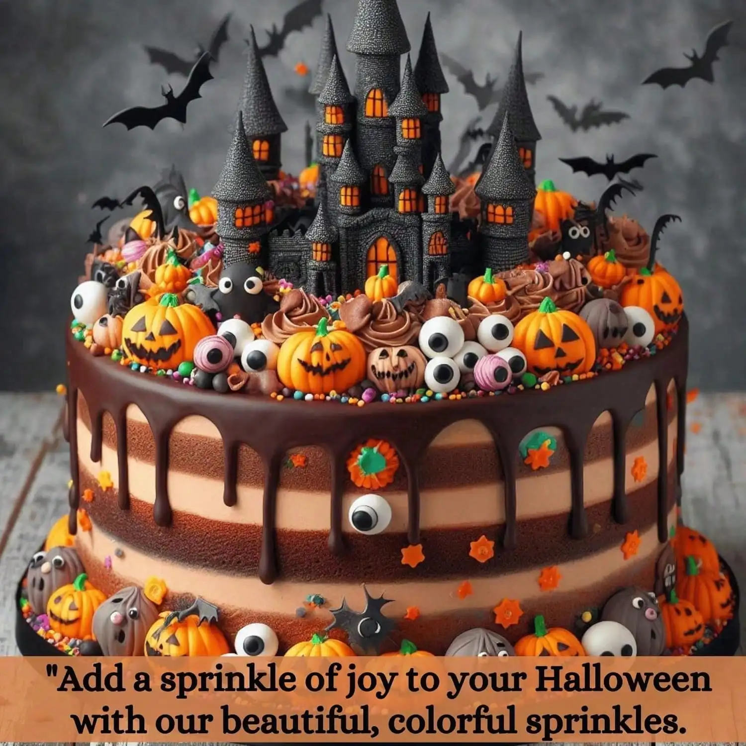 75g Monster Mash Embellishment Kit - Multicolor Halloween Sprinkles for DIY Decor & Creative Projects, Cake Decorating Tools view 3