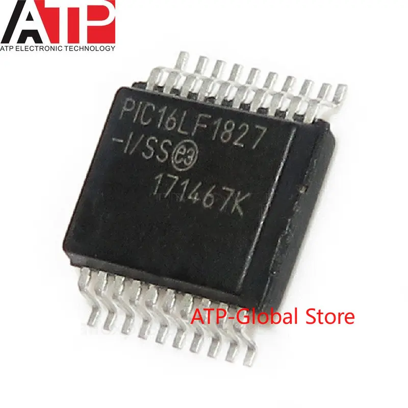 5pcs/lot PIC16LF1827-I/SS PIC16LF1827-I PIC16LF1827 SSOP-20 In Stock ATP Global