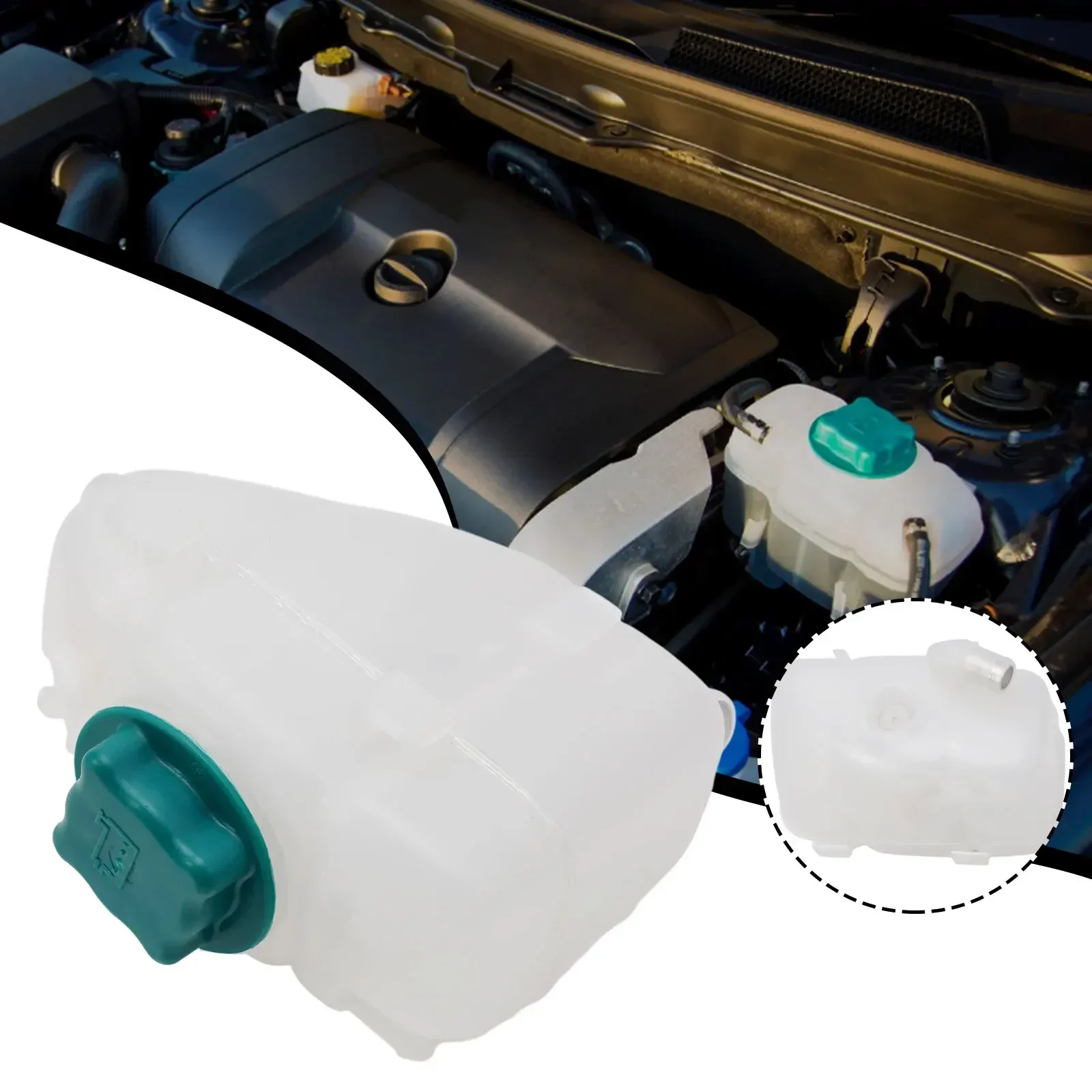 For Volvo XC90 03-14 Coolant Water Tank Expansion Tank 1pcs 1x 30760100 Accessories Engine Front Parts Plastic