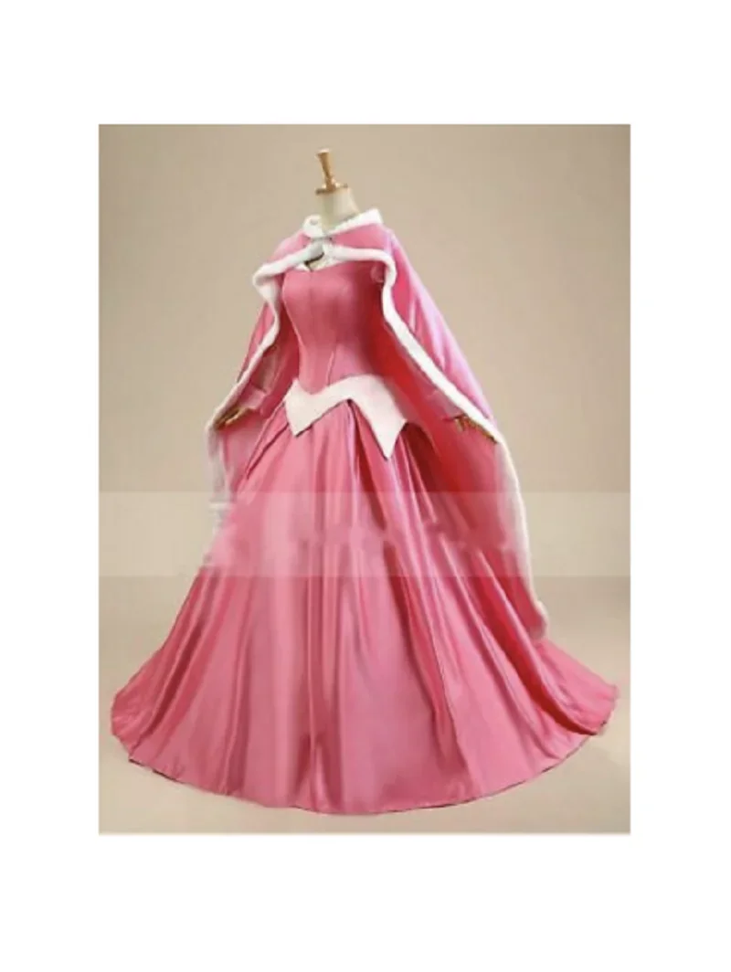 Cosplay Costume Princess Ball Dress Aurora Dress Sleeping Beauty Deluxe