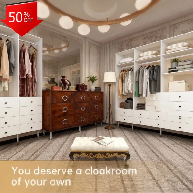 

Economic Closet Quarto Open Closet Dressing Clothes Storage Armoir Dressers Adult Bedroom Mobia Organizer Furniture Home