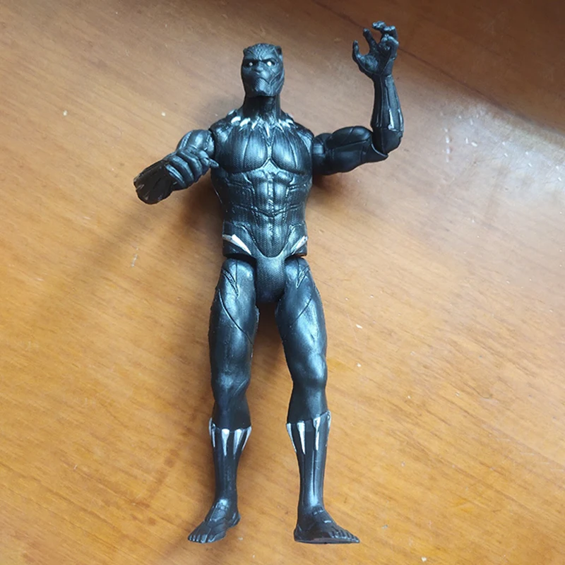 Marvel Movable Figurine The Avengers Black Panther 2 Movie Same Action Figure Model Iron Man Toy Collection Birthday Gift