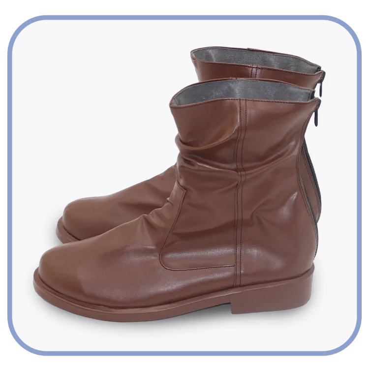 Obi Wan Cosplay Jedi Sapatos Botas Sapatos de Festa de Carnaval de Halloween