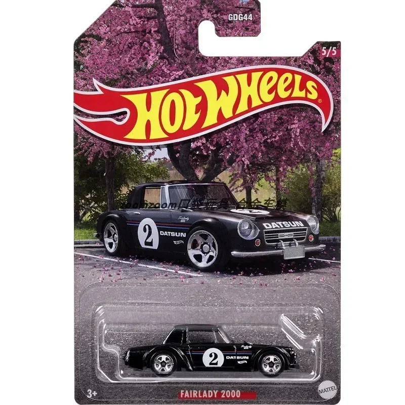 Original Hot Wheels Car Japanese Classics Diecast 1/64 Vehicles Fairlady 2000 Honda Prelude Kids Boys Toys for Children Birthday