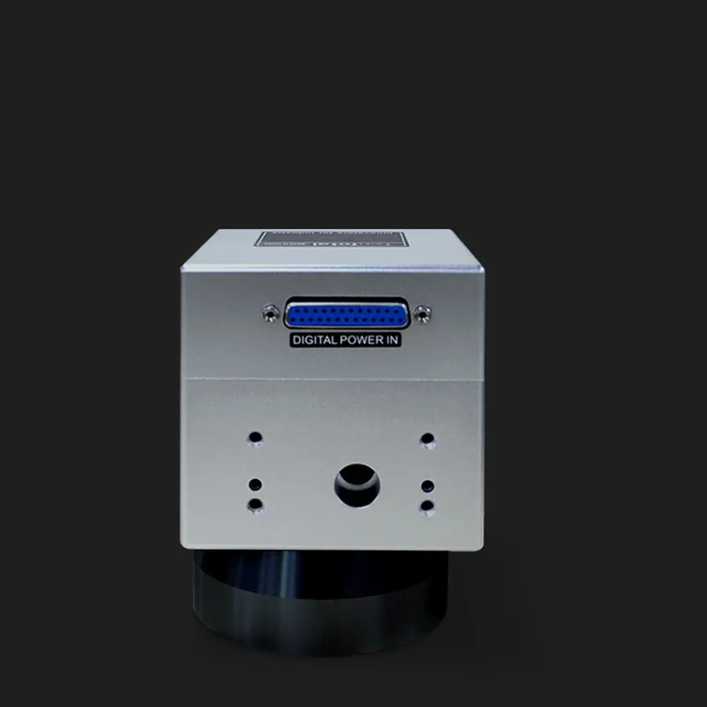 آلة التعليم بليزر الألياف المسح رئيس الألياف Co2 Uv 355 مع تحديد المواقع الضوء الأحمر المزدوج Scan-10 2025 جديد