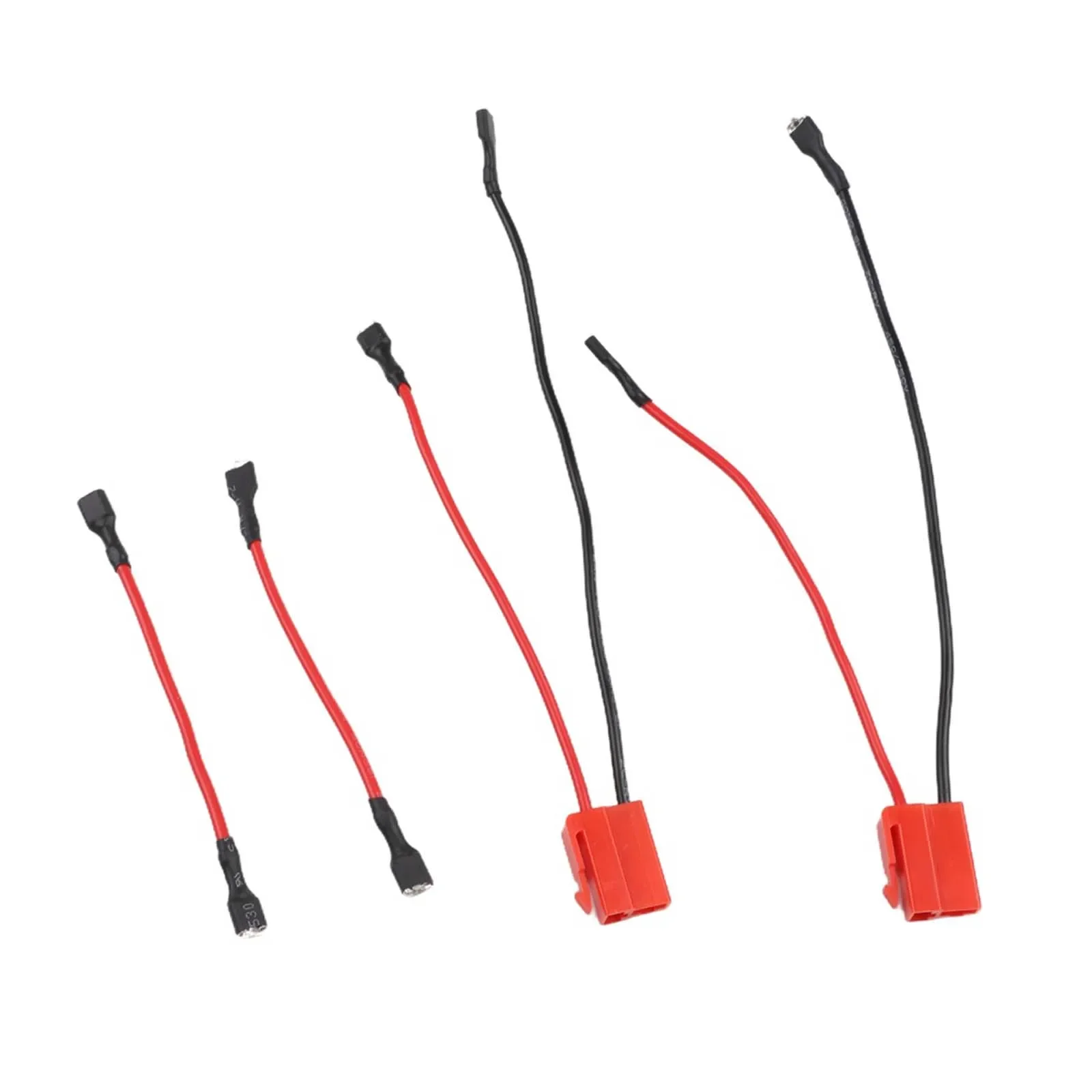 6V 12V 24V Wiring Harness for Ride-On Toy Car, 40A Fuse Ready, Red Black, Easy Install, Replacement Battery Connector