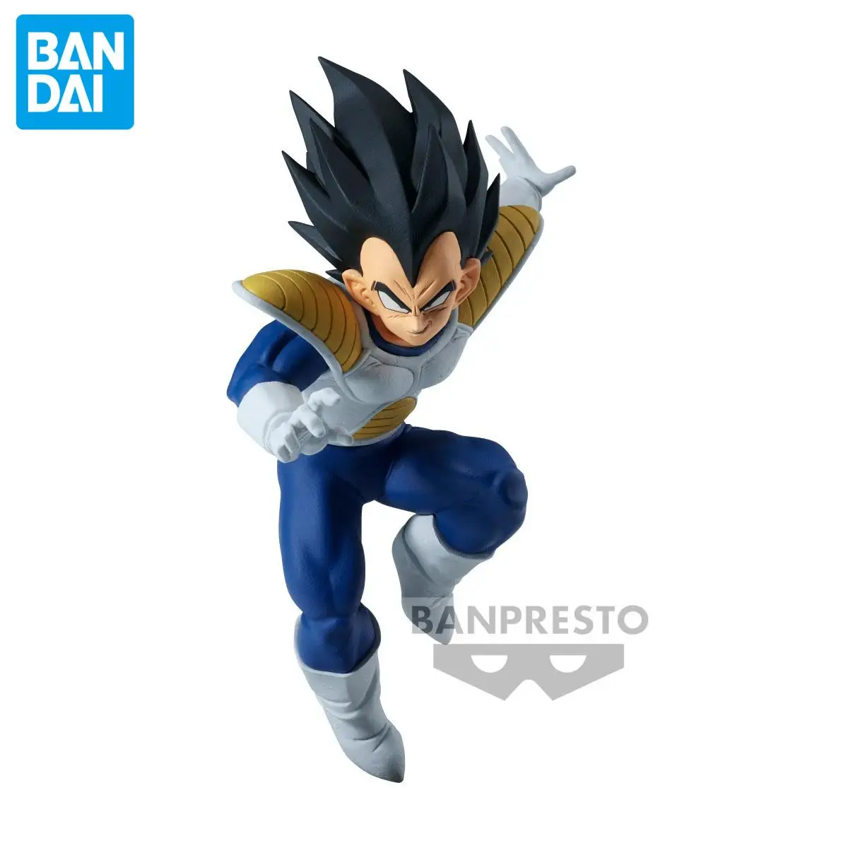 Genuine Bandai Banpresto Match Makers Dragon Ball Vegeta Figura, Anime Collectible Boxed Model, Bonecas de brinquedo, Presente, Oficial