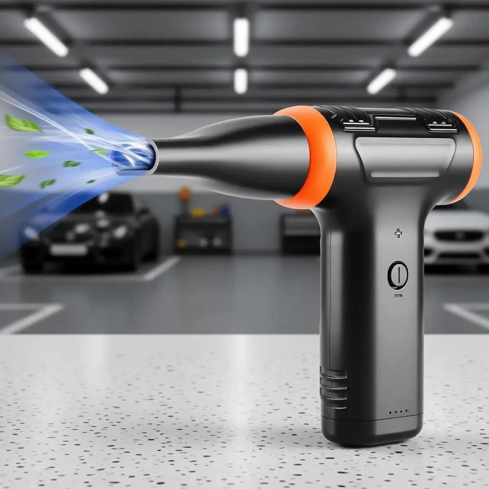 

Electric Air Duster, 50 mph 110000RPM Super Power, Variable Cord, Canned Air Mini Dust Blower, Quick Dusting
