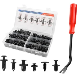 190Bumper Retainer Clips Plastic Push Fasteners Rivet Clips Fender Door Trim Panel Universal Car Push Retainer Rivets Assortment