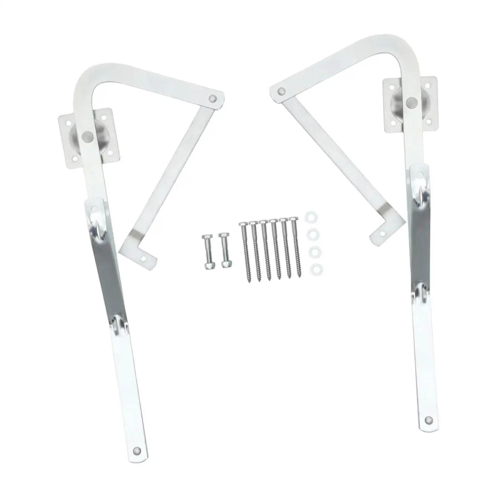 Attic Ladder Hinge Arms Ladder Accessories,Easy to Install,Replacement Attachment Heavy Duty Thick for W2208 MK5 Wu2210 W2210