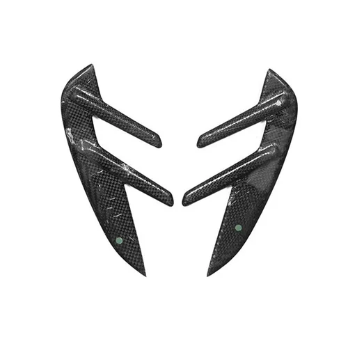 ドライカーボンファイバーフロントバンパーサイドフェンダーフォグランプエアベントカバートリム車 OEM スタイリング 3 メートルペースト BMW M3 M4 G80 G82 G83