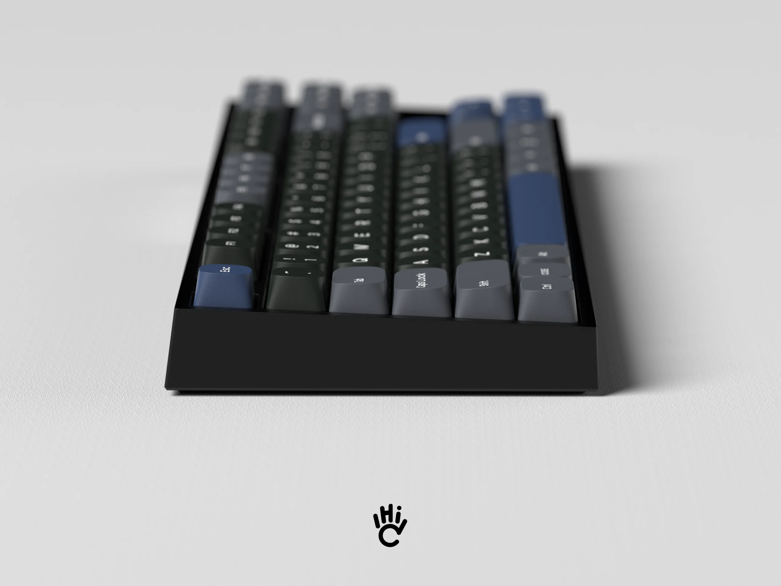 Obsidian Zweifarbige Theme-Tastenkappen 171 Tasten YMK-Profil-Tastenkappe Benutzerdefinierte PBT-Tastaturkappen für mechanische Tastatur-Gaming-Zubehör