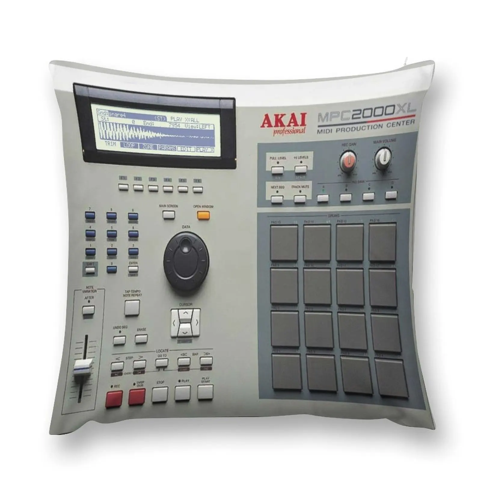 

AKAI MPC 2000XL 90s Underground Hip Hop Throw Pillow Sofa Covers Luxury Sofa Cushions pillow