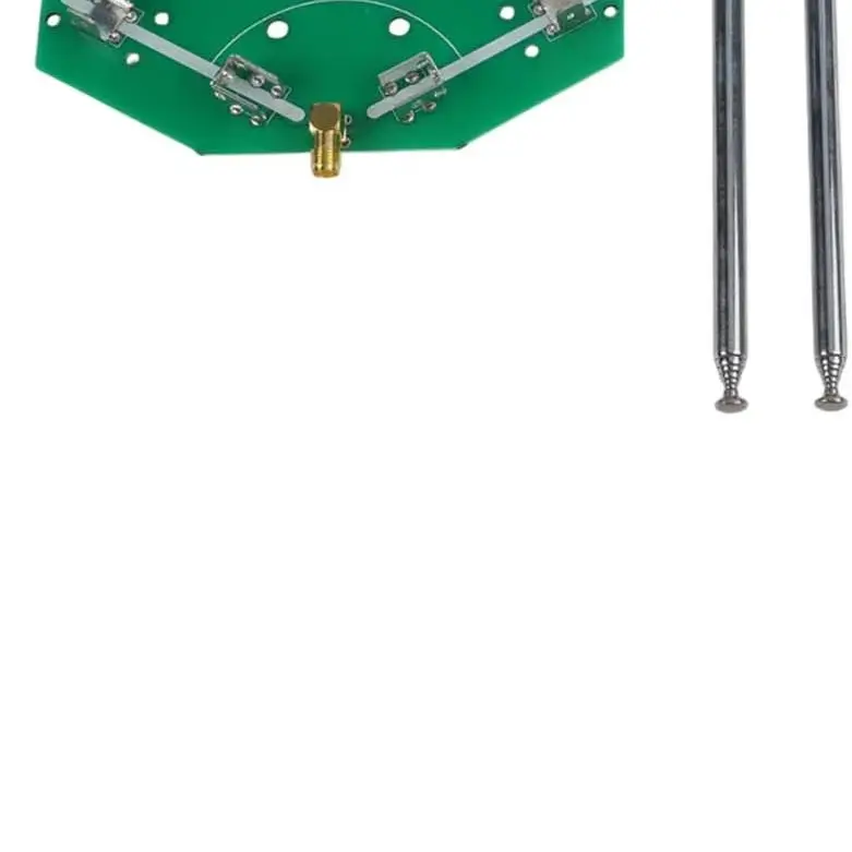 V Shaped Dipole Kit 137MHz Adjustable Pull Rod For For Satellite Aviation Cloud Map Signal Reception DIY Assembly Tool