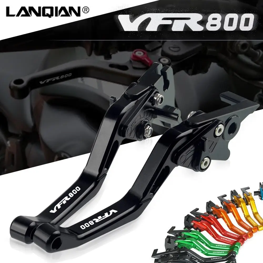 

For Honda VFR800F Motorcycle Aluminum Adjustment Brake Clutch levers VFR800F 1998-2017 VFR 800 FIWI 98-01 VFR800 VTEC 2002-2008