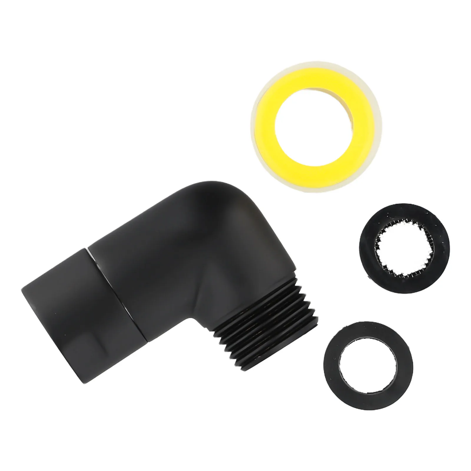 New Useful Shower Head Elbow Adapter 1pcs 1x 90 Degree High Quality Solid Brass Shower Arm Extension 1* New Useful