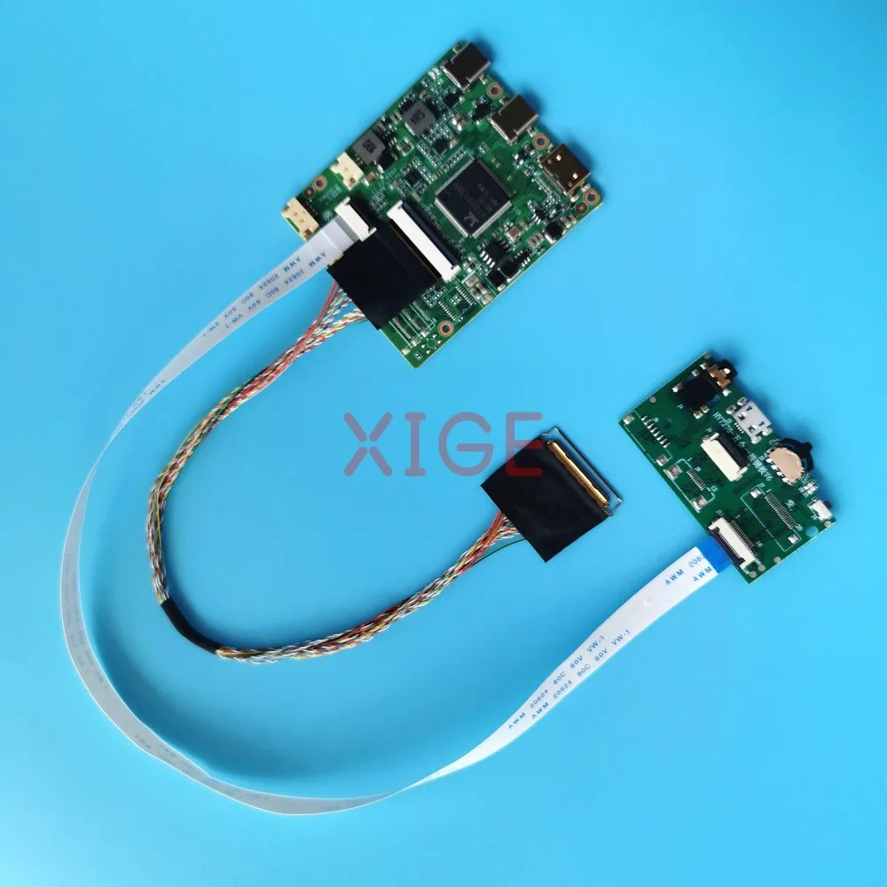 

Для LTN140AT27-L01 LTN140AT28-T01 Mini-HDMI USB-C 1366x768 14-дюймовая матрица для ноутбука TYPE-C LVDS 40-контактный контроллер Плата драйвера DIY Kit