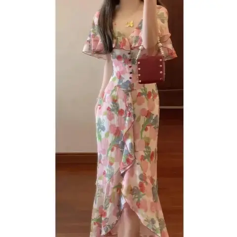 10 best sales बुना हुआ मैक्सी - №2