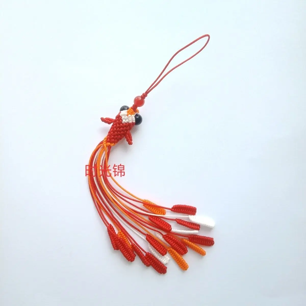 (Finished Product) Pure Handmade Rope Goldfish Pendant, Mobile Phone Key Hanging