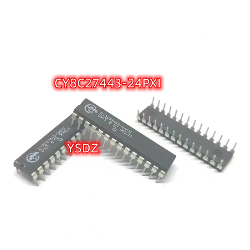 1PCS New Inline CY8C27443-24PXI CY8C27443 DIP28  Programmable System Level Chip