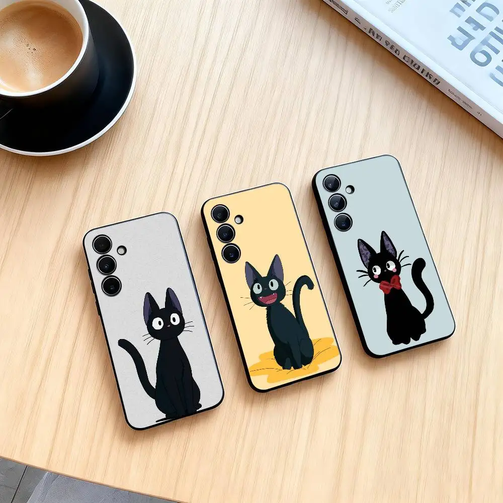 Kikis D-Delivery Service Jiji  Phone Case For Samsung Galaxy A73,A72,A71,A70,A53,A52,A51,Others Soft Black Cover Gift