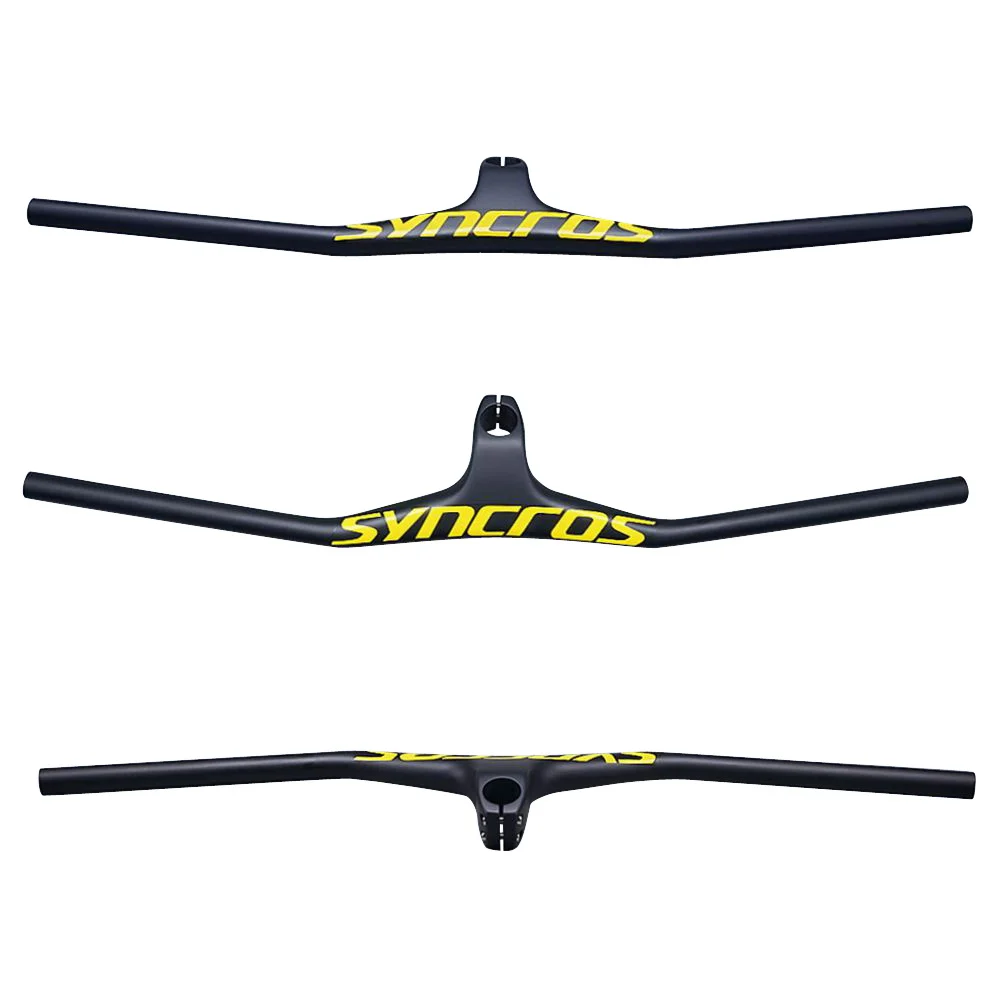 Syncros Carbonfaser-Lenker MTB Fahrradlenker -17 Grad Mountainbike Integrierter Lenker mit Vorbau 28,6mm – Detail 10