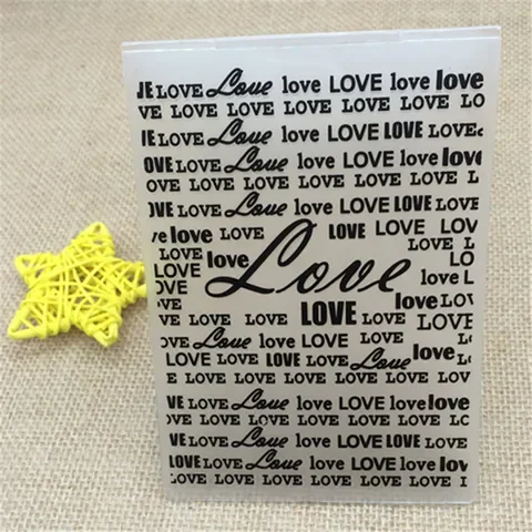 

Affection Plastic Embossing Folders for Crafting Paper DIY/Card Decoration Making Supplies