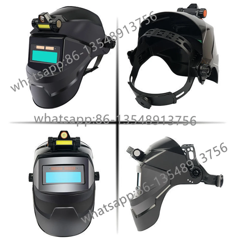 

Welding Mask Solar Automatic Dimming Large View True Color 130℃ High Temperature Resistant Welder Auto Darkening Welding Helmet