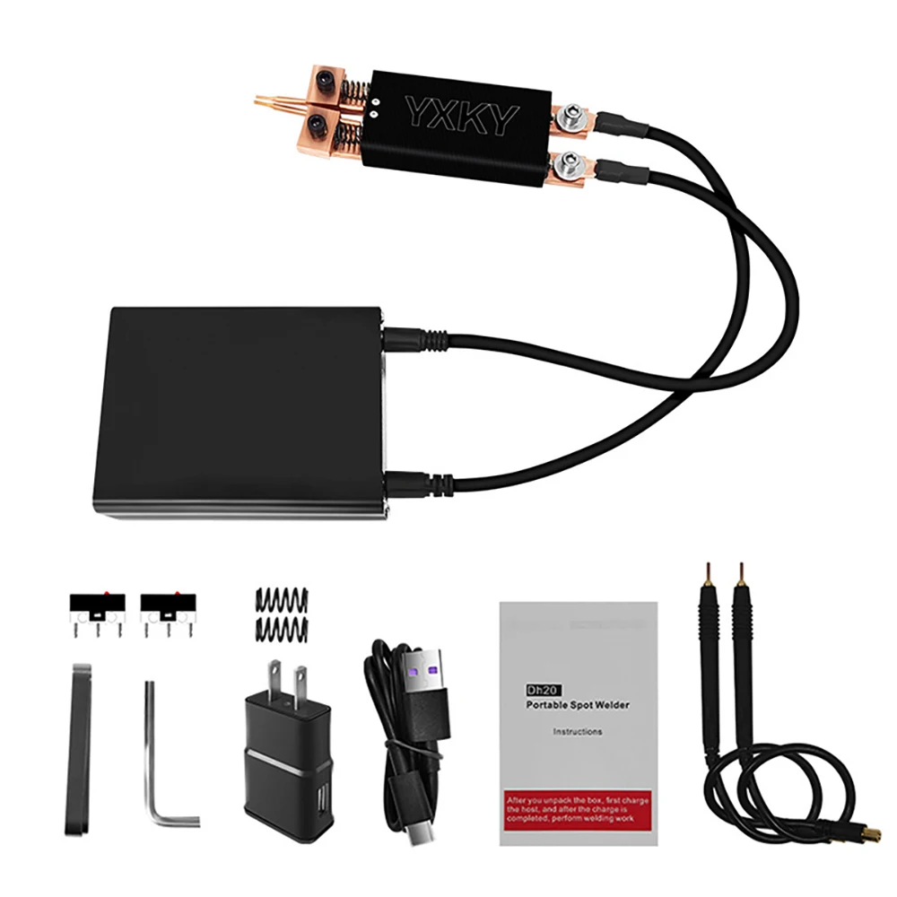 DH20 PRO-MINI Integrado Ponto Soldador Hand-held Caneta De Soldagem A Ponto Gatilho Automático Para 18650 Bateria Gatilho Solda Mini Solda Spot