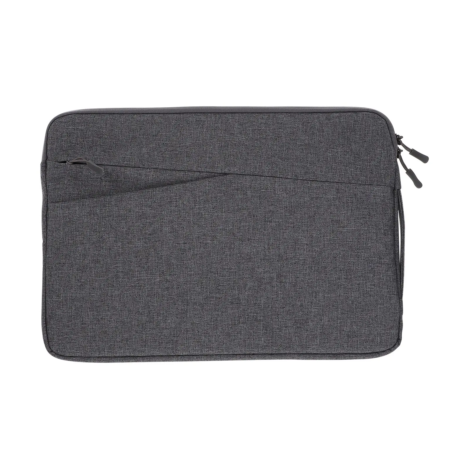 Waterproof Laptop Bag Polyester Business Laptop Carrying Bag Shock Absorption Anti Scratch Anti Fall Computer Storage Pouch