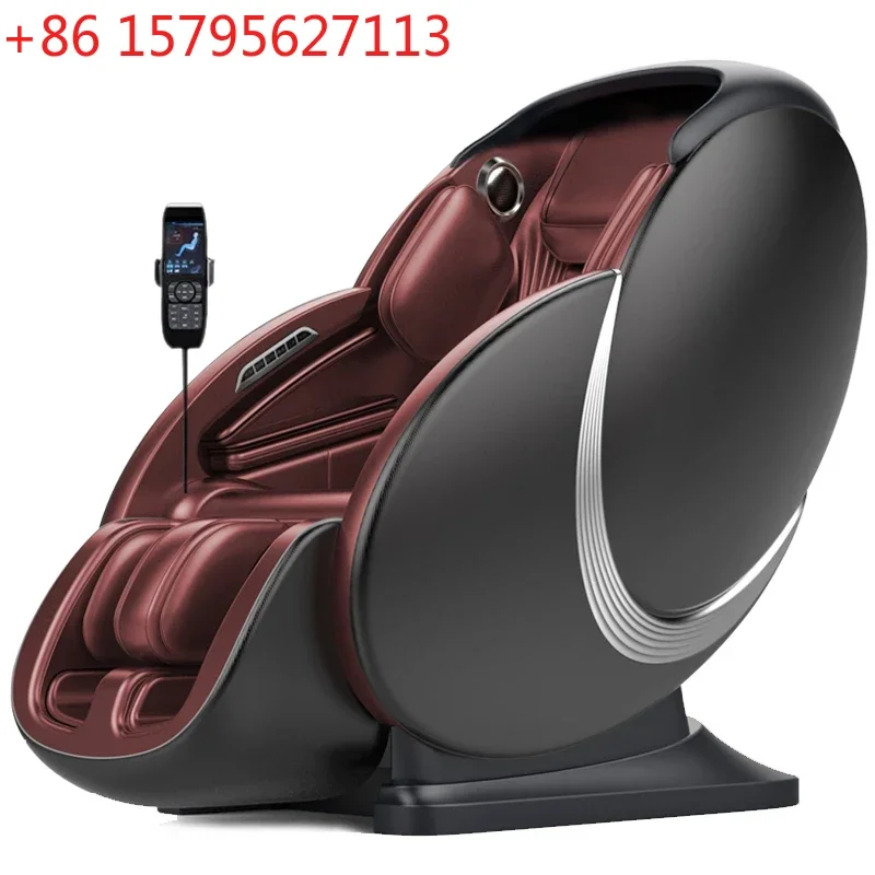 

Роскошное электрическое массажное кресло с SL-треком, 3D-массажем всего тела, функцией невесомости, складное, откидное, кожаное, для релаксации