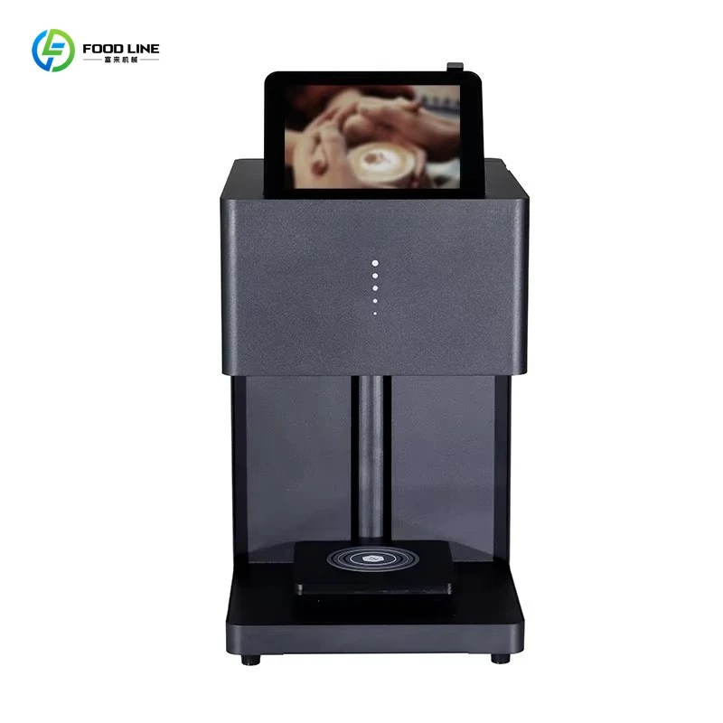 

Customized Automatic Coffee Printer Cappuccino Art Press Edible Coffee Printing Machine For Cafe