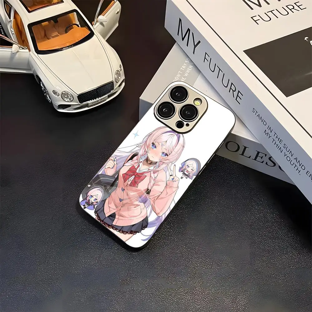 Genshin Impact Citlali Phone Case New Cool Electroplated Glass Unique Fashion For IPhone 16 15 14 13 12 11 X Vivo Oppo