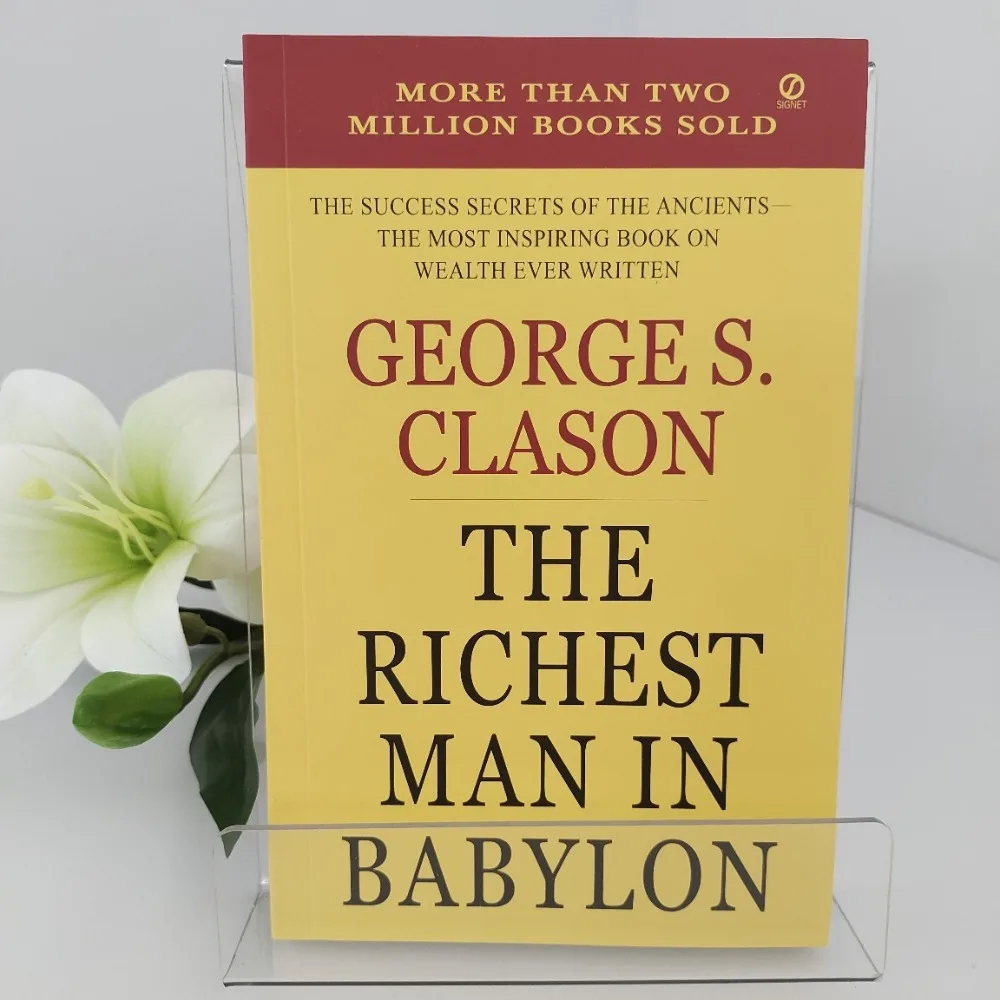 The Richest Man in Babylon George S. Clason English Book Personal Finance Wealth Growth Financial Literacy Reading Book