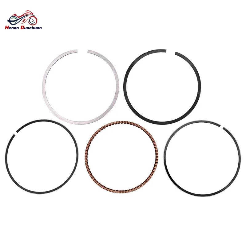 48.5mm 48.75mm 49mm 49.25mm 49.5mm STD +25 0.5 0.75 1.0 Motorcycle Engine Piston Rings For HONDA OEM 13011-KAZ-004 13011-KT7-004