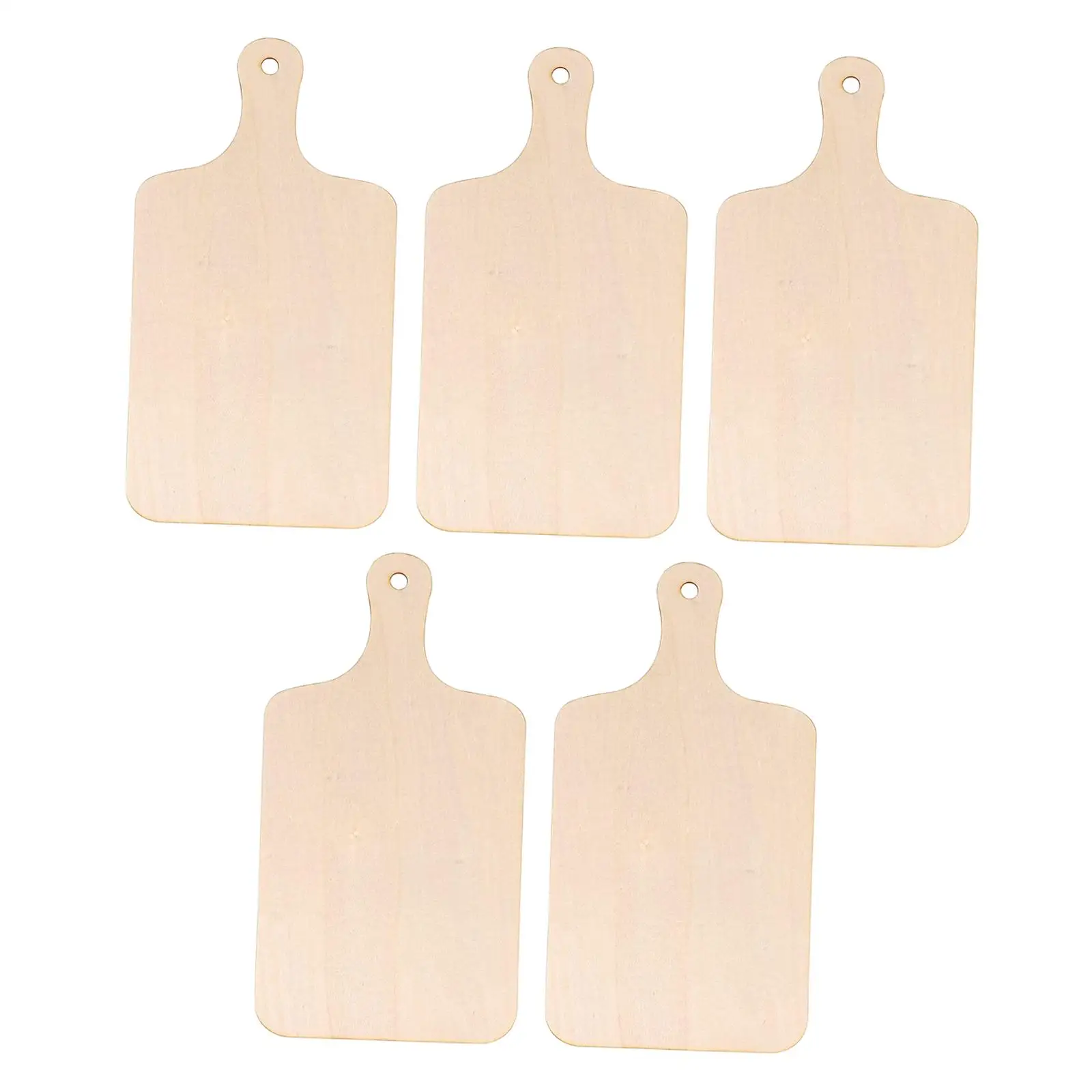 Unfinished Wood Cutting Board Mini Cheese Tray Lightweight Rectangle for Kitchen Holiday Use