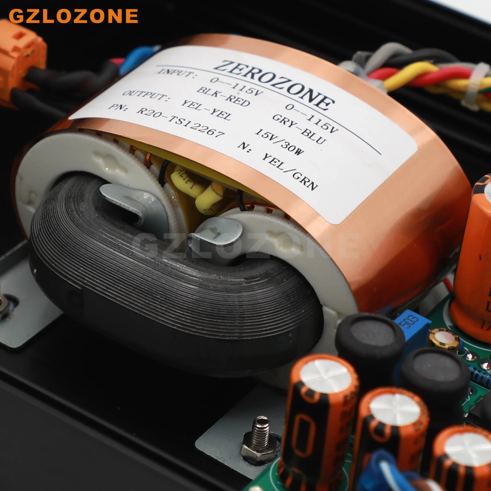 ZEROZONE LPS-3A R-Core 40W HIFI Ultra-Low Noise Linear แหล่งจ่ายไฟ DC5V/9V/12V/15V/18V/24V ตัวเลือก