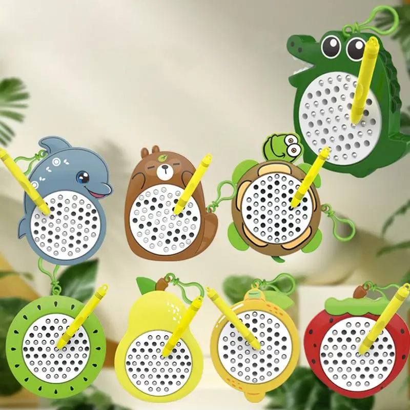 Mini tavolo da disegno magnetico sensoriale interattivo giocattolo per bambini magnete pad apprendimento educativo scrittura giocattoli regali di compleanno per bambini