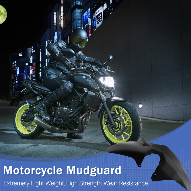 

Премиум мотоциклетное переднее колесо, крыло, брызговик, брызговик, подходит для Yamaha MT-07 MT07 2018-2023