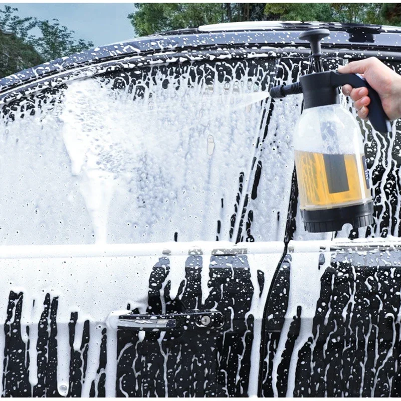 

1Pc Foam Sprayer Car Wash Foam Gun 2L Foam Car Wash Gun Foam Sprayer Manual Pressurized Soap Sprayer